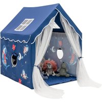 Goplus - Spielzelt, Atmungsaktives Kinderzelt mit Dicker Matte & 2 Fenster & Gaze, Stabiles Kinderspielhaus für Kinderzimmer & Wohnzimmer, Perfektes Goplus - Spielzelt, Atmungsaktives Kinderzelt mit Dicker Matte & 2 Fenster & Gaze, Stabiles Kinderspielhaus für Kinderzimmer & Wohnzimmer, Perfektes von GOPLUS