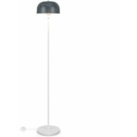 Stehlampe, Standleuchte mit Lampenschirm & Fußschalter, StandLampe mit E27-Glühbirnensockel, Stehleuchte für Wohnzimmer, Schlafzimmer, Arbeitszimmer, von GOPLUS