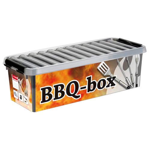 BBQ Box 9,5 Liter - Aufbewahrungsbox Sortimentskiste Grillutensilien Grillwerkzeuge von GORANDO