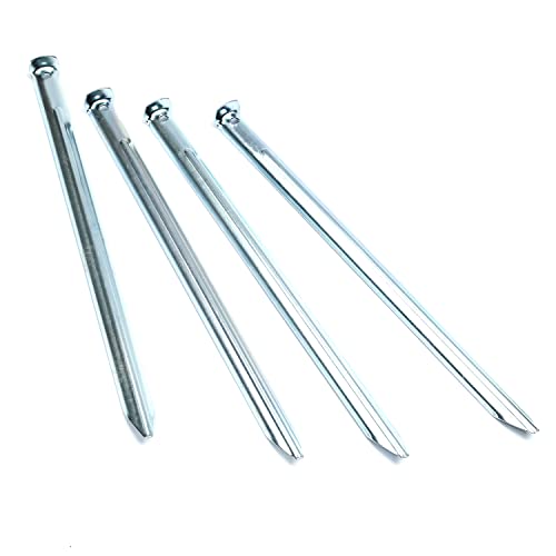 Zeltheringe YOUCAMP Camping (4er Set Soft Edelstahl 300 x 18mm) von GORANDO