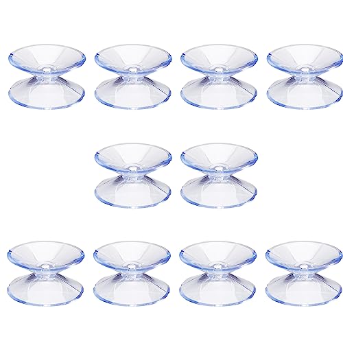 GORGECRAFT 10 Packung Kleine Saugnäpfe 26mm Doppelseitige Saugnäpfe Haken Transparente Kunststoff-Saugnapf-Pads PVC-Glas-Tischstoßstangen Stark Klebende Saugnäpfe Fensterglas-Weihnachtsbeleuchtung GORGECRAFT 10 Packung Kleine Saugnäpfe 26mm Doppelseitige Saugnäpfe Haken Transparente Kunststoff-Saugnapf-Pads PVC-Glas-Tischstoßstangen Stark Klebende Saugnäpfe Fensterglas-Weihnachtsbeleuchtung von GORGECRAFT