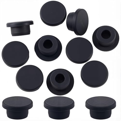 GORGECRAFT 10 Stück Salz Und Pfefferstreuer Stopfen 21mm Groß Schwarz Silikon Flaschenverschluss Rohrverschluss Wasserdicht Gummi Ersatz Einsatzlochstopfen Endabdeckungen Für Flaschen Rohre Blumentöpf GORGECRAFT 10 Stück Salz Und Pfefferstreuer Stopfen 21mm Groß Schwarz Silikon Flaschenverschluss Rohrverschluss Wasserdicht Gummi Ersatz Einsatzlochstopfen Endabdeckungen Für Flaschen Rohre Blumentöpf von GORGECRAFT