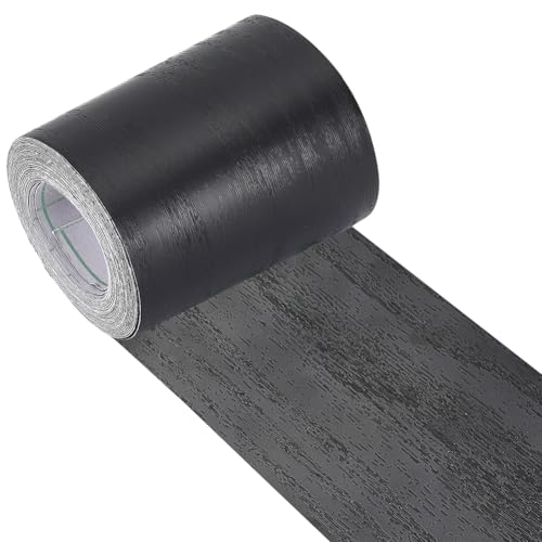 GORGECRAFT 10 m X 8cm Realistisches Holzmaserungsband Schwarz Wasserdicht PVC Selbstklebendes Reparaturband Flicken Für Tische Stühle Fußleisten Türen Fenster Boden Möbelrenovierung Heimdekoration DIY GORGECRAFT 10 m X 8cm Realistisches Holzmaserungsband Schwarz Wasserdicht PVC Selbstklebendes Reparaturband Flicken Für Tische Stühle Fußleisten Türen Fenster Boden Möbelrenovierung Heimdekoration DIY von GORGECRAFT