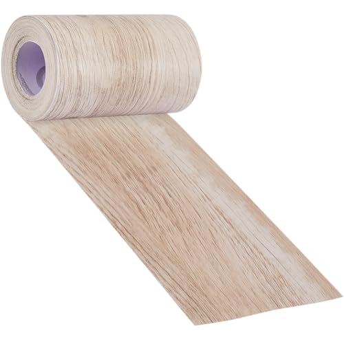 GORGECRAFT 10 m x 10 cm Klebeband aus Holzmaserung, realistisches Klebeband in Form einer Ente, aus Holz, Reparaturflicken für Möbelkorn, strukturiert, für Tische, Stühle, Fenster, Böden, Renovierung von GORGECRAFT