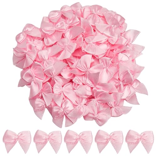 GORGECRAFT 100 Stück Mini Schleifen Aus Rosafarbenem Band Klein Vorgebunden Zum Basteln Verpacken von Geschenken Mini Schleifen Blumen Applikationen Für Weihnachten Hochzeit Geburtstag Party Leckerli GORGECRAFT 100 Stück Mini Schleifen Aus Rosafarbenem Band Klein Vorgebunden Zum Basteln Verpacken von Geschenken Mini Schleifen Blumen Applikationen Für Weihnachten Hochzeit Geburtstag Party Leckerli von GORGECRAFT