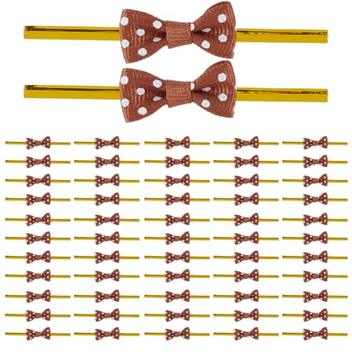 GORGECRAFT 100 Stück Schleifen Aus Band Zum Binden 3cm Mini Verpackungsschleife Mit Eisendraht Bindeband Aus Polyester Vorgefertigte Bonbontüten Geschenkverpackung Schleife Für Brottüten Kekse Süßigk GORGECRAFT 100 Stück Schleifen Aus Band Zum Binden 3cm Mini Verpackungsschleife Mit Eisendraht Bindeband Aus Polyester Vorgefertigte Bonbontüten Geschenkverpackung Schleife Für Brottüten Kekse Süßigk von GORGECRAFT