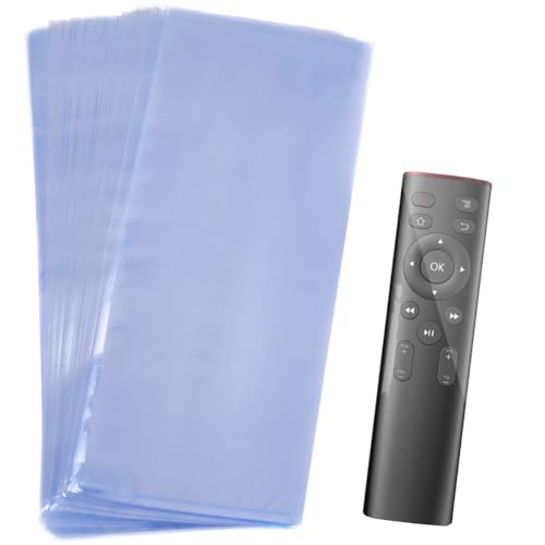 GORGECRAFT 100 Stück Schrumpffolienbeutel Für Fernbedienungen Transparent 25.3 x 10cm Schutzfolie Aus Wasserdichtem Und Staubdichtem Kunststoff Rechteckige Schrumpffolientasche Zum Verpacken von Fernb GORGECRAFT 100 Stück Schrumpffolienbeutel Für Fernbedienungen Transparent 25.3 x 10cm Schutzfolie Aus Wasserdichtem Und Staubdichtem Kunststoff Rechteckige Schrumpffolientasche Zum Verpacken von Fernb von GORGECRAFT