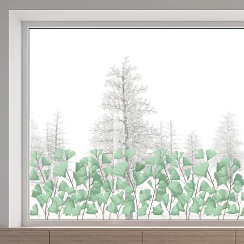GORGECRAFT 116x38 cm Große Ginkgoblatt-Fensterfolie Doppelseitige Blätter-Fensteraufkleber Fenstersticker Nicht Klebende Statische Vinylfolie Für Glasschiebetüren Verhindert Vogelschlag GORGECRAFT 116x38 cm Große Ginkgoblatt-Fensterfolie Doppelseitige Blätter-Fensteraufkleber Fenstersticker Nicht Klebende Statische Vinylfolie Für Glasschiebetüren Verhindert Vogelschlag von GORGECRAFT