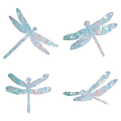 GORGECRAFT 16 STÜCKE Libelle Regenbogen Static Window Clings Aufkleber Anti Collision Glasaufkleber Nicht Klebende Vinylfolie Dekoration Für Schiebetüren Fenster Verhindern Stop Birds Dogs GORGECRAFT 16 STÜCKE Libelle Regenbogen Static Window Clings Aufkleber Anti Collision Glasaufkleber Nicht Klebende Vinylfolie Dekoration Für Schiebetüren Fenster Verhindern Stop Birds Dogs von GORGECRAFT
