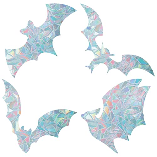 GORGECRAFT 16 St Fensteraufkleber In Fledermausform Statischer Regenbogen-Glasaufkleber Kollisionsfensteraufkleber Nicht Klebendes Prismatisches Vinyl Für Schiebetüren Fenster Verhindern Vogelschlag GORGECRAFT 16 St Fensteraufkleber In Fledermausform Statischer Regenbogen-Glasaufkleber Kollisionsfensteraufkleber Nicht Klebendes Prismatisches Vinyl Für Schiebetüren Fenster Verhindern Vogelschlag von GORGECRAFT