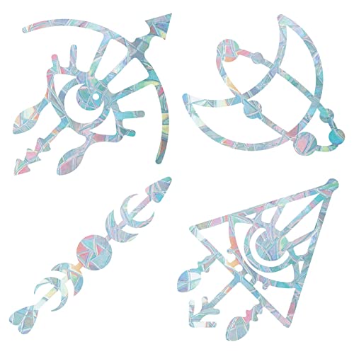 GORGECRAFT 16 St Mondphasen-Fensteraufkleber Anti-Kollisionspfeil Regenbogen-Fensterglas-Warnaufkleber Für Vögel Schlagen Evil Eye-Aufkleber Nicht Klebende Vinylfolie Für Schiebetüren Fensterglas GORGECRAFT 16 St Mondphasen-Fensteraufkleber Anti-Kollisionspfeil Regenbogen-Fensterglas-Warnaufkleber Für Vögel Schlagen Evil Eye-Aufkleber Nicht Klebende Vinylfolie Für Schiebetüren Fensterglas von GORGECRAFT