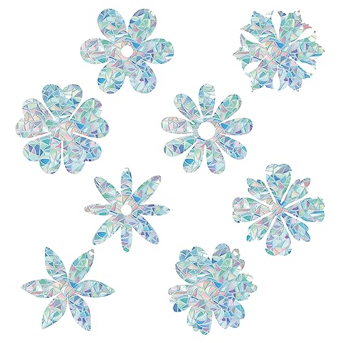 GORGECRAFT 16Stk 8 Stile Blumen-Regenbogen-Fensteraufkleber Nicht Klebend Bunt Laserbefleckte Fensteraufkleber wasserdichte Prismatische Fensterfolie Um Vögel Haustiere Stöße Schiebetüren Verhindern GORGECRAFT 16Stk 8 Stile Blumen-Regenbogen-Fensteraufkleber Nicht Klebend Bunt Laserbefleckte Fensteraufkleber wasserdichte Prismatische Fensterfolie Um Vögel Haustiere Stöße Schiebetüren Verhindern von GORGECRAFT