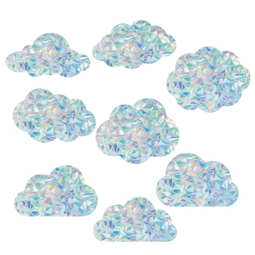 GORGECRAFT 16Stk 8 Stile Wolken Fensteraufkleber Regenbogen Glasfenster Statisch Haftend Antikollisions Fensteraufkleber Schiebetür Wolken Alarm Aufkleber Zum Verhindern Vogel Hunde Haustierangriffen GORGECRAFT 16Stk 8 Stile Wolken Fensteraufkleber Regenbogen Glasfenster Statisch Haftend Antikollisions Fensteraufkleber Schiebetür Wolken Alarm Aufkleber Zum Verhindern Vogel Hunde Haustierangriffen von GORGECRAFT