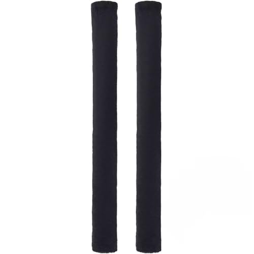 GORGECRAFT 2 Stück Schwarze Kühlschrankgriffabdeckungen Aus Polyester Waschbar Verstellbar Rutschfest Hält Die Küche Sauber Türgriffe Geräteschutz Dekorative Abdeckung Für Kühlschrank Mikrowelle Backo von GORGECRAFT