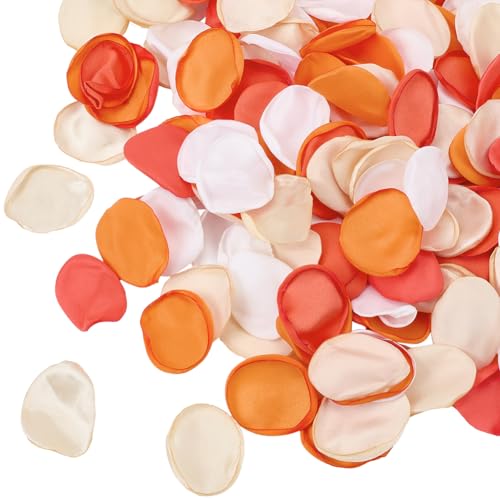 GORGECRAFT 200 Stück 4 Farben Seidenrosenblütenblätter Orange Künstliche Blumen Blütenblätter Hochzeitskorb Gangstreuer Tischdekoration Party Konfetti Für Den Valentinstag Romantische Nacht Brautparty GORGECRAFT 200 Stück 4 Farben Seidenrosenblütenblätter Orange Künstliche Blumen Blütenblätter Hochzeitskorb Gangstreuer Tischdekoration Party Konfetti Für Den Valentinstag Romantische Nacht Brautparty von GORGECRAFT