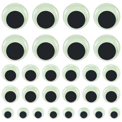 GORGECRAFT 36 Stück 3 Größen Im Dunkeln Leuchtende Wackelaugen Selbstklebend Leuchtende Riesige Wackelaugen Aus Kunststoff Klebriger Wackelaugen Aufkleber Für Handgefertigte Bastelarbeiten 5/3/2cm GORGECRAFT 36 Stück 3 Größen Im Dunkeln Leuchtende Wackelaugen Selbstklebend Leuchtende Riesige Wackelaugen Aus Kunststoff Klebriger Wackelaugen Aufkleber Für Handgefertigte Bastelarbeiten 5/3/2cm von GORGECRAFT