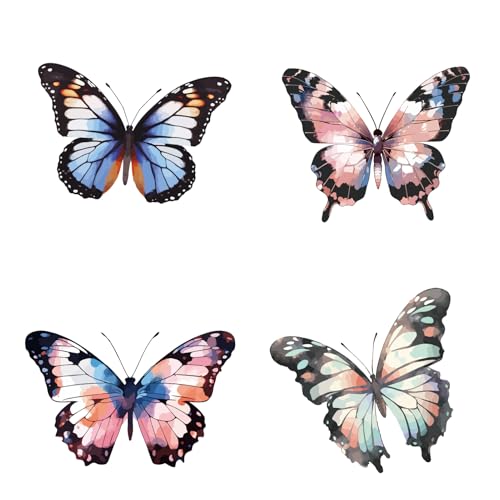 GORGECRAFT 4 Stil 16cm Schmetterlings Fensteraufkleber Dekorativer Insekten Fensteraufkleber Aus Glas Rund Abnehmbar Wiederverwendbar Doppelseitige Fensterdekoration Für Schiebetüren Glasraumdekoratio GORGECRAFT 4 Stil 16cm Schmetterlings Fensteraufkleber Dekorativer Insekten Fensteraufkleber Aus Glas Rund Abnehmbar Wiederverwendbar Doppelseitige Fensterdekoration Für Schiebetüren Glasraumdekoratio von GORGECRAFT