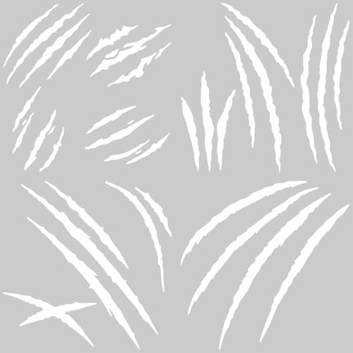 GORGECRAFT 4 Stil 4 Stück Monster Krallen Kratzstreifen Autoaufkleber Weiße Reflektierende Kratzspuren Stoßstangenaufkleber Wasserdicht PET Auto Außendekor Aufkleber Für SUV LKW Motorrad Türen Wände GORGECRAFT 4 Stil 4 Stück Monster Krallen Kratzstreifen Autoaufkleber Weiße Reflektierende Kratzspuren Stoßstangenaufkleber Wasserdicht PET Auto Außendekor Aufkleber Für SUV LKW Motorrad Türen Wände von GORGECRAFT