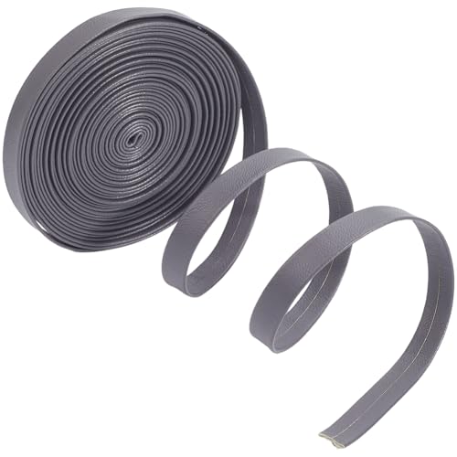 GORGECRAFT 5 m X 10mm Doppelseitiges Lederband Graue Litschi Lederstreifen 1mm Dickes Doppelseitiges PU Lederband Umklappbare Lederstreifen Für Heimwerker Haustierhalsbänder Schmuck Werkzeugwerkstatt GORGECRAFT 5 m X 10mm Doppelseitiges Lederband Graue Litschi Lederstreifen 1mm Dickes Doppelseitiges PU Lederband Umklappbare Lederstreifen Für Heimwerker Haustierhalsbänder Schmuck Werkzeugwerkstatt von GORGECRAFT