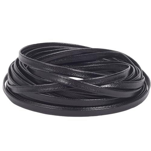 GORGECRAFT 5.5 Yards 5mm Glänzendes Schwarzes Lederband Dünne Lederspitze 1mm Weiche Doppelseitige Litschi Lederschnurstreifen Lammlederband Umklappbares Lederseil Zubehör Für Heimwerkerarbeiten GORGECRAFT 5.5 Yards 5mm Glänzendes Schwarzes Lederband Dünne Lederspitze 1mm Weiche Doppelseitige Litschi Lederschnurstreifen Lammlederband Umklappbares Lederseil Zubehör Für Heimwerkerarbeiten von GORGECRAFT