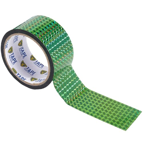 GORGECRAFT 50 m Grünes Reflektorband Selbstklebendes Prisma Wasserfest Glitzernde Maskierungsdekore Holografische Bänder Für DIY Kunsthandwerksprojekte Hält Vögel Fern Für Zuhause Und Zum Verpacken GORGECRAFT 50 m Grünes Reflektorband Selbstklebendes Prisma Wasserfest Glitzernde Maskierungsdekore Holografische Bänder Für DIY Kunsthandwerksprojekte Hält Vögel Fern Für Zuhause Und Zum Verpacken von GORGECRAFT