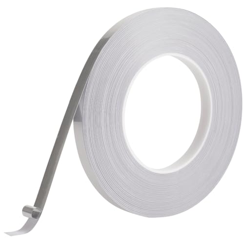 GORGECRAFT 50 m X 10mm Silberfarbenes Metallic Klebeband Selbstklebendes Klebeband Aus Metallisierter Polyesterfolie Abziehbar Und Aufklebbar Fliesen Dichtungsstreifen Mit Glänzender Spiegelähnlicher GORGECRAFT 50 m X 10mm Silberfarbenes Metallic Klebeband Selbstklebendes Klebeband Aus Metallisierter Polyesterfolie Abziehbar Und Aufklebbar Fliesen Dichtungsstreifen Mit Glänzender Spiegelähnlicher von GORGECRAFT