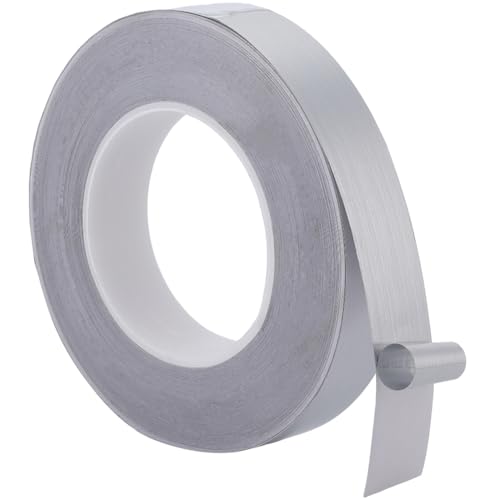 GORGECRAFT 50m X 25mm Metallisiertes Spiegelband Silberne Zierleiste Wandverkleidung Selbstklebendes Tapetenrandband Fliesennahtaufkleber Spaltdichtungsstreifen Schrank Decke Fliesen Boden Randlinien von GORGECRAFT