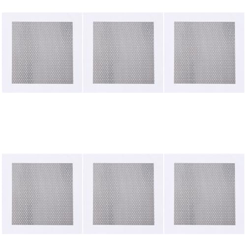 GORGECRAFT 6 Blatt Wandreparaturflicken Quadratisch Aluminium Trockenbau-Reparatur Große Lochflickenabdeckung Mit Selbstklebendem Metallgitter Schnelle Reparatur Für Löcher In Deckenputzwänden 20x20cm GORGECRAFT 6 Blatt Wandreparaturflicken Quadratisch Aluminium Trockenbau-Reparatur Große Lochflickenabdeckung Mit Selbstklebendem Metallgitter Schnelle Reparatur Für Löcher In Deckenputzwänden 20x20cm von GORGECRAFT