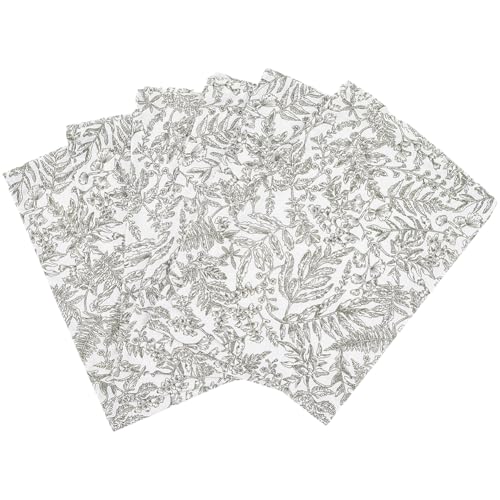 GORGECRAFT 6 Stück Cocktailservietten Mit Blumenmuster In Salbeigrün Ausgefallene Dinnerservietten Wiederverwendbare Baumwolle 45 x 45cm Gästehandtücher Waschbar Kleine Untersetzerservietten Für OSTE GORGECRAFT 6 Stück Cocktailservietten Mit Blumenmuster In Salbeigrün Ausgefallene Dinnerservietten Wiederverwendbare Baumwolle 45 x 45cm Gästehandtücher Waschbar Kleine Untersetzerservietten Für OSTE von GORGECRAFT