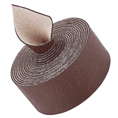 GORGECRAFT 79" x 25mm Mattes Dunkelbraunes Büffellederband Mit Narbung 1.2mm Dickes Flaches Lederstreifenband Einseitige Lederbandrolle Kunstlederzubehör Für Halsketten Hutbänder Haustierhalsbänder GORGECRAFT 79" x 25mm Mattes Dunkelbraunes Büffellederband Mit Narbung 1.2mm Dickes Flaches Lederstreifenband Einseitige Lederbandrolle Kunstlederzubehör Für Halsketten Hutbänder Haustierhalsbänder von GORGECRAFT