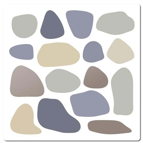 GORGECRAFT Steinblöcke-Schablone 30x30cm Große Quadratische Kunststoffschablone Geometrisches Steinmuster Wiederverwendbare Zeichenschablonen Zum Malen Auf Holz Wand Möbel Fliesen Boden Leinwand DIY GORGECRAFT Steinblöcke-Schablone 30x30cm Große Quadratische Kunststoffschablone Geometrisches Steinmuster Wiederverwendbare Zeichenschablonen Zum Malen Auf Holz Wand Möbel Fliesen Boden Leinwand DIY von GORGECRAFT