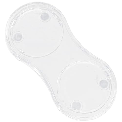 GORGECRAFT Tablett Aus Acryl Für Salz Und Pfeffermühlen Transparent 5.2cm Innendurchmesser 2 Mühlen Öl Und Essigflaschen Shaker Mühlenablage Halter Zur Aufbewahrung In Der Küche Heimdekoration Tischzu GORGECRAFT Tablett Aus Acryl Für Salz Und Pfeffermühlen Transparent 5.2cm Innendurchmesser 2 Mühlen Öl Und Essigflaschen Shaker Mühlenablage Halter Zur Aufbewahrung In Der Küche Heimdekoration Tischzu von GORGECRAFT