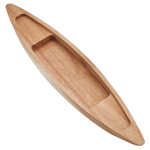 GORGECRAFT Unvollendetes Holzboot Bastelmodell Holzboot Modell Mini Nautik Segelboot Kräftiges Holzkanu Bastelprojekt Schreibtisch Ozeanlandschafts Ornament als Tafelaufsatz Heimbüro DIY Proje von GORGECRAFT