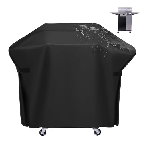 Grillabdeckung für Charbroil Edge Elektrogrill Modell 24652144 22652143, 600D Outdoor Heavy Duty Wasserdicht Grill Gasabdeckung Ersatz für Charbroil von GORGERILA