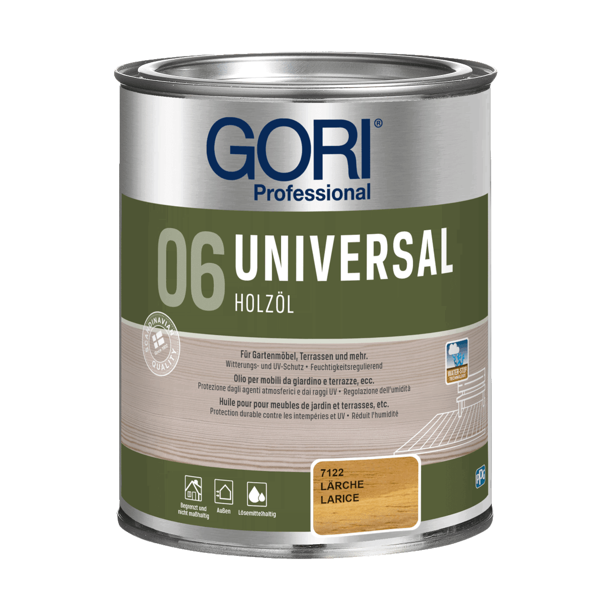 GORI 06 Universal Holzöl von GORI - PPG Coatings Deutschland GmbH