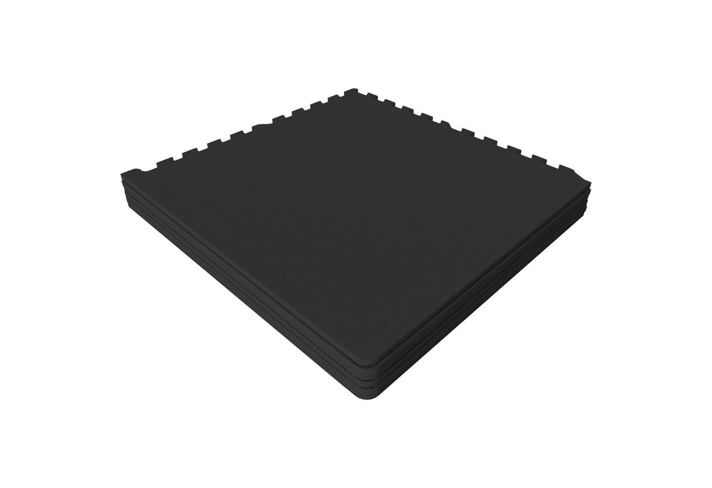 GORILLA SPORTS Bodenschutzmatte 6 Fitnessmatte, 12 Endstücke - Puzzlematte, Turnmatte, Unterlegmatte von GORILLA SPORTS
