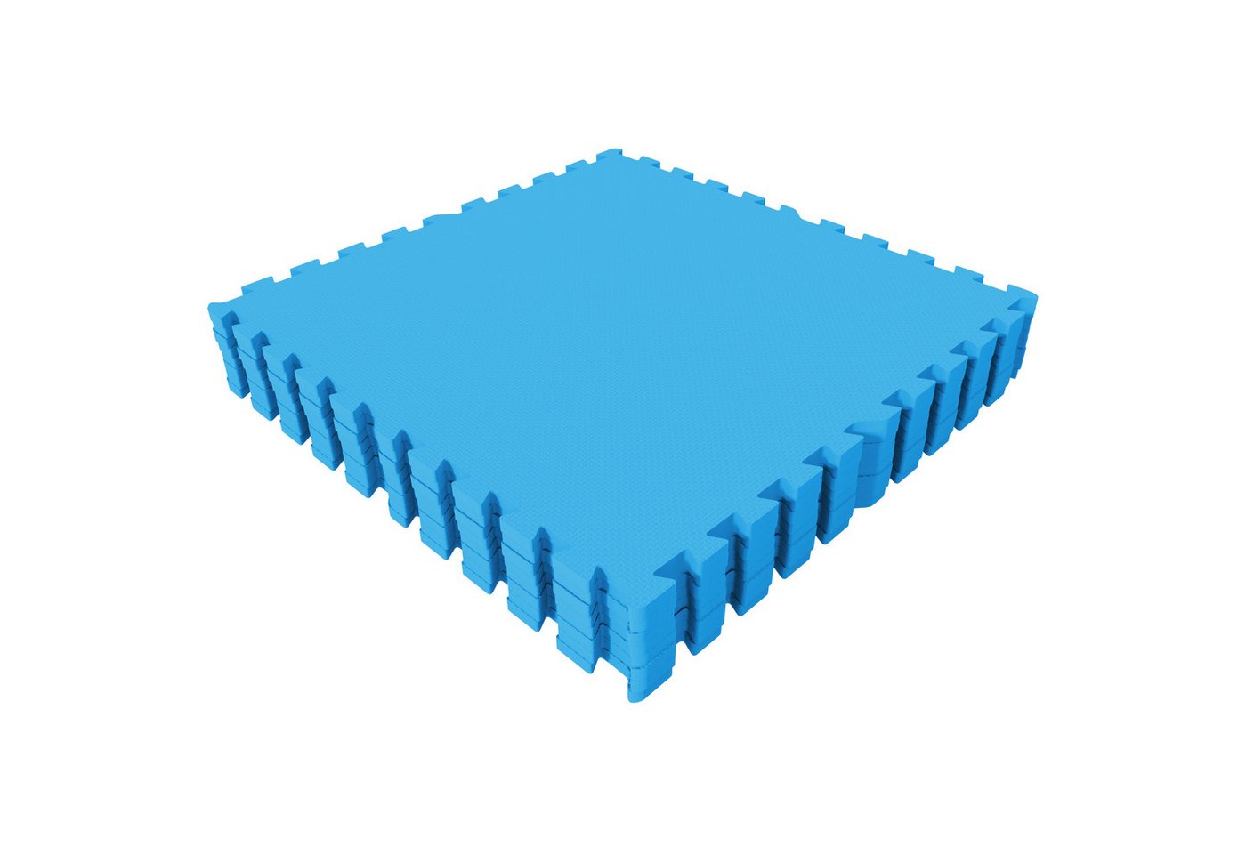 GORILLA SPORTS Bodenschutzmatte 8 Unterlegmatte, 60x60x1,2cm - Trainingsmatte, Fitnessmatte, Turnmatte von GORILLA SPORTS