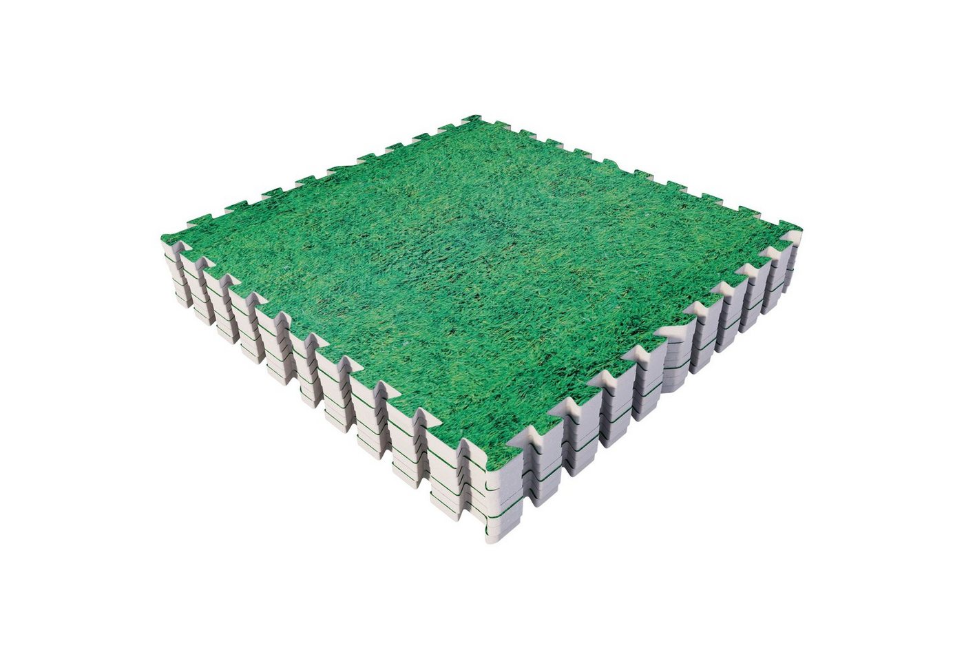GORILLA SPORTS Bodenschutzmatte 8 Unterlegmatte, 60x60x1,2cm - Trainingsmatte, Fitnessmatte, Turnmatte von GORILLA SPORTS