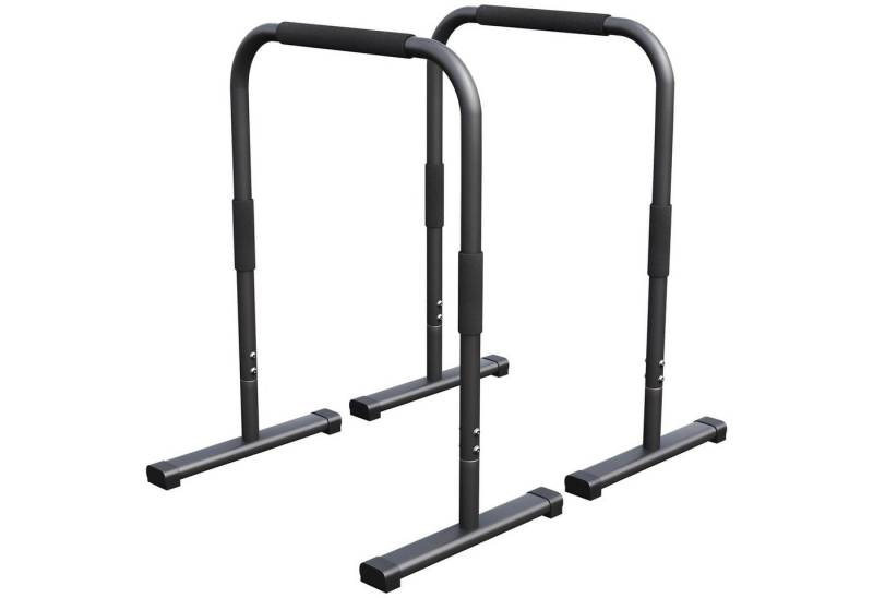 GORILLA SPORTS Griff Dip Barren, 2er Set 68x45x94cm, bis 200kg, rutschfest, Stahl, Farbwahl von GORILLA SPORTS