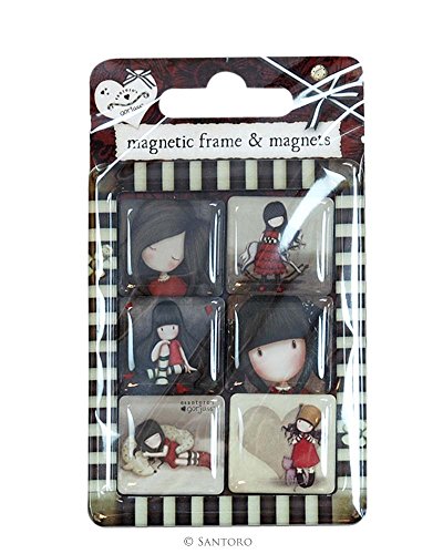 Santoro Eclectic - Gorjuss Epoxy Frame Magnets Set 1 by Gorjuss Santoro Eclectic - Gorjuss Epoxy Frame Magnets Set 1 by Gorjuss von GORJUSS