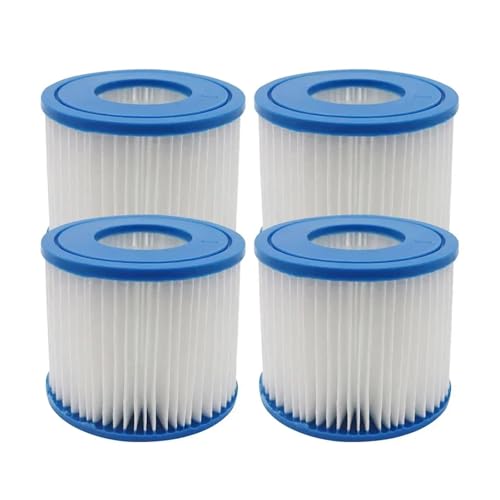 Best-Way 58381 Filterpumpenfilter-Ersatz, Kompatibel Mit Flowclear, Kompatibel Mit Lay-Z-Spa, Schwimmbecken(4pcs) von GORZAQFOR