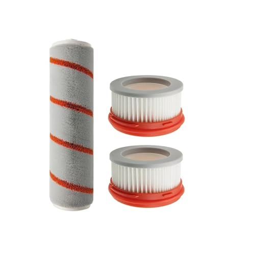 Filter, Kompatibel For Xiaomi, Kompatibel For Dreame, V8 V9 V9B V9P XR V10 V11 Haushalts Staubsauger Zubehör Roller Pinsel(3pcs) von GORZAQFOR