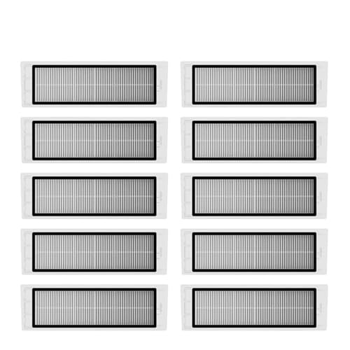 Filter ， Kompatibel Mit Xiaimi S5 S50 S51 S55 S6 S5 Max S6 MaxV S6 ， Reiner Ersatzstaubsauger-Kehrmaschinen-Waschfilter-Ersatzteil(12pcs) von GORZAQFOR