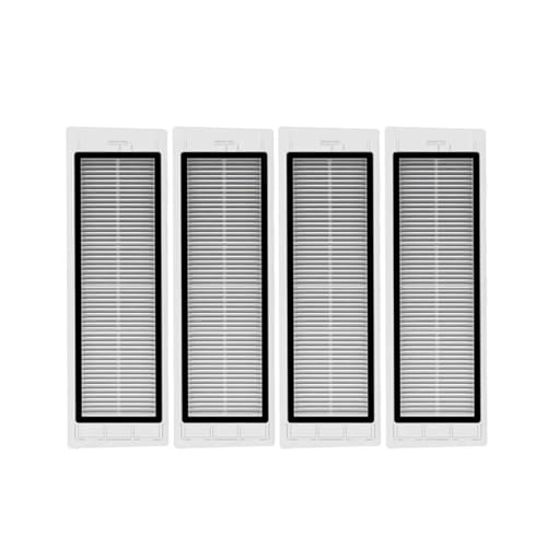 Filter ， Kompatibel Mit Xiaimi S5 S50 S51 S55 S6 S5 Max S6 MaxV S6 ， Reiner Ersatzstaubsauger-Kehrmaschinen-Waschfilter-Ersatzteil(4pcs) von GORZAQFOR