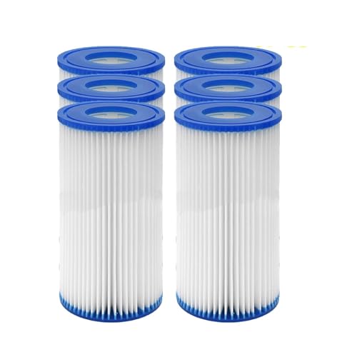 Kompatibel Mit Intex-Filter 29002, For Kartuschen-Poolfilter, Staubsauger, Poolpumpe, Markise(6pcs) von GORZAQFOR