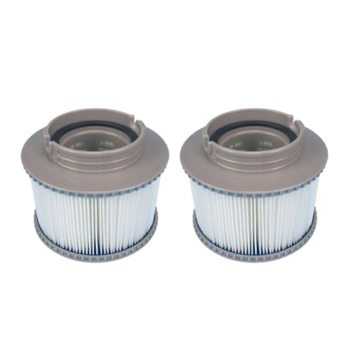 Kompatibel Mit Mspa Camaro Blue Sea Elegance, Whirlpool-Spa-Kartuschenfilter, Aufblasbares Spa(2pcs) von GORZAQFOR