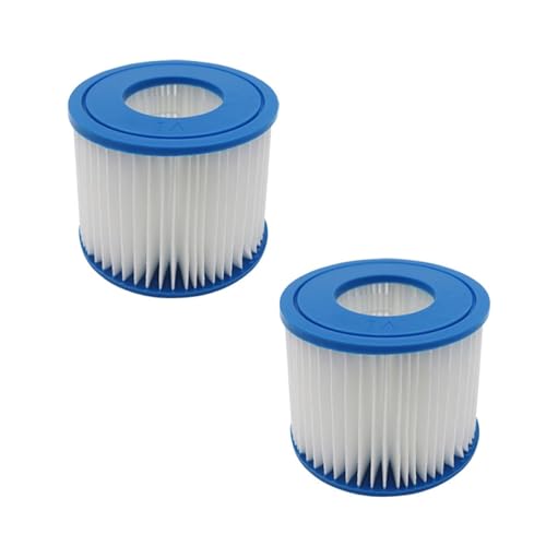 Pool-Filterkartusche, Kompatibel Mit Flowclear Lay-Z-Spa, Ersatz-Staubsaugerfilterzubehör(2pcs) von GORZAQFOR