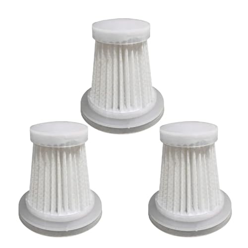 Waschbarer, Wiederverwendbarer Filterelement-Staubfilter, Kompatibel Mit Zubehör For Kabellose Mini-Staubsauger, Aspiradora, Rotierender Mopp-Waschbeutel(3pcs) von GORZAQFOR