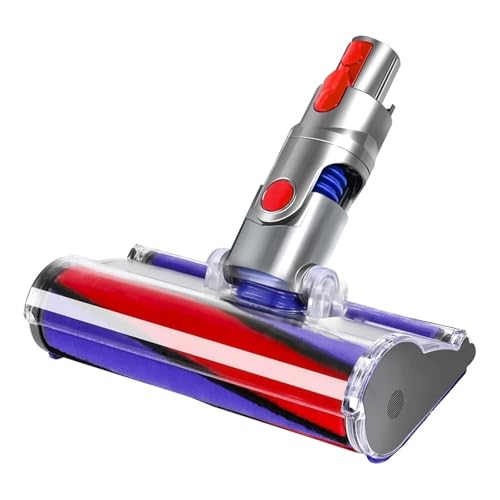 Weicher Rollen-Reinigungskopf, Kompatibel Mit Dyson V7 V8 V10 V11 V15 Akku-Staubsauger, Ersatz-Reinigungskopf For Hartböden von GORZAQFOR