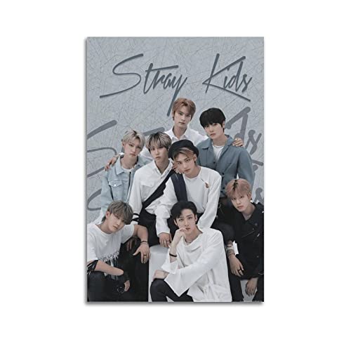 Stray Kids V2 Poster Dekorative Malerei Leinwand Wandkunst Wohnzimmer Poster Schlafzimmer Malerei,Wandkunst Bilddruck Moderne Familienzimmer Dekor 08x12inch(20x30cm) von GOSER